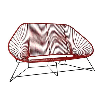 Louer un canapé Acapulco rouge à Lyon