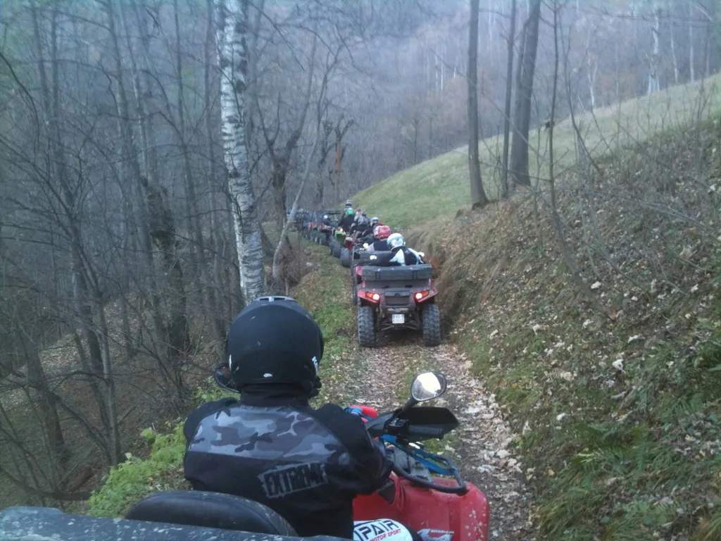 RANDONNEE QUAD EN ITALIE DANS LE PIEMONT