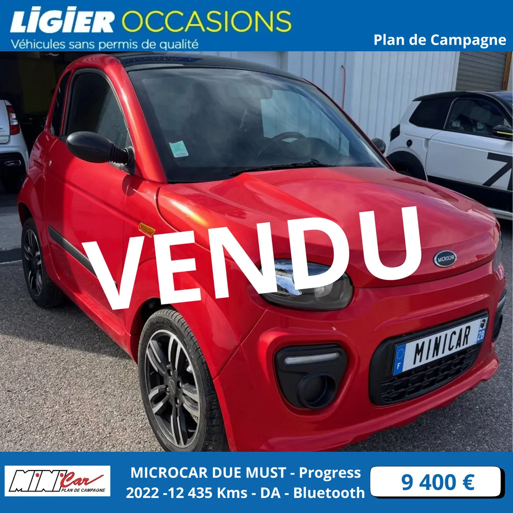 voiture sans permis occasion Ligier Microcar marignane