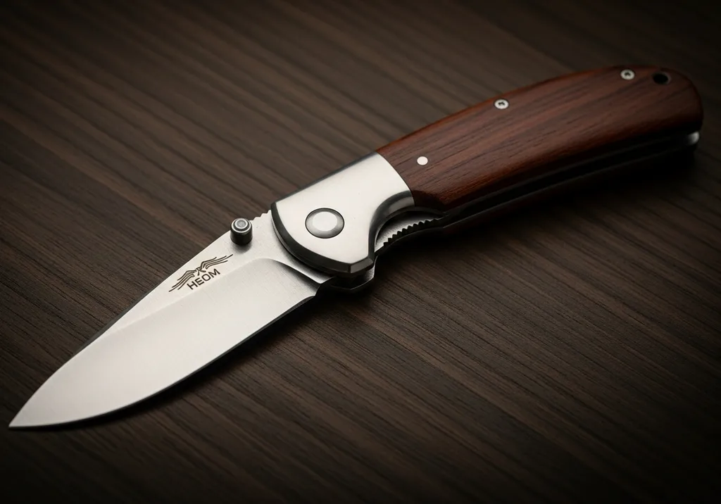 Couteaux de chasse robustes acier trempé manche bois naturel haute précision disponibles près de Montpellier Palavas-les-Flots