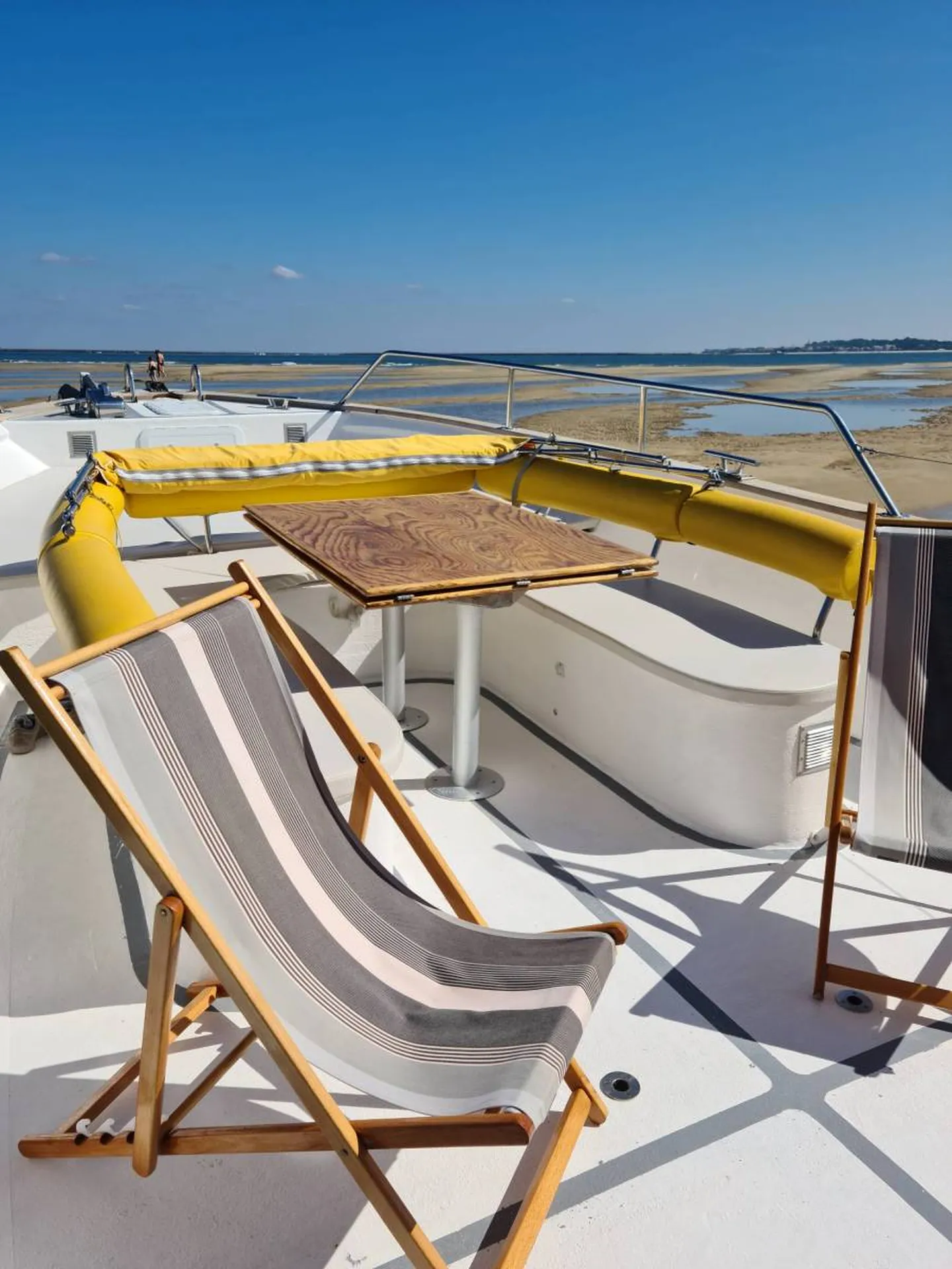 Spécial EVJF - Bateau type chaland tout confort au départ d'Arcachon