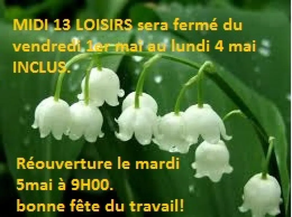 PONT fête du travail 