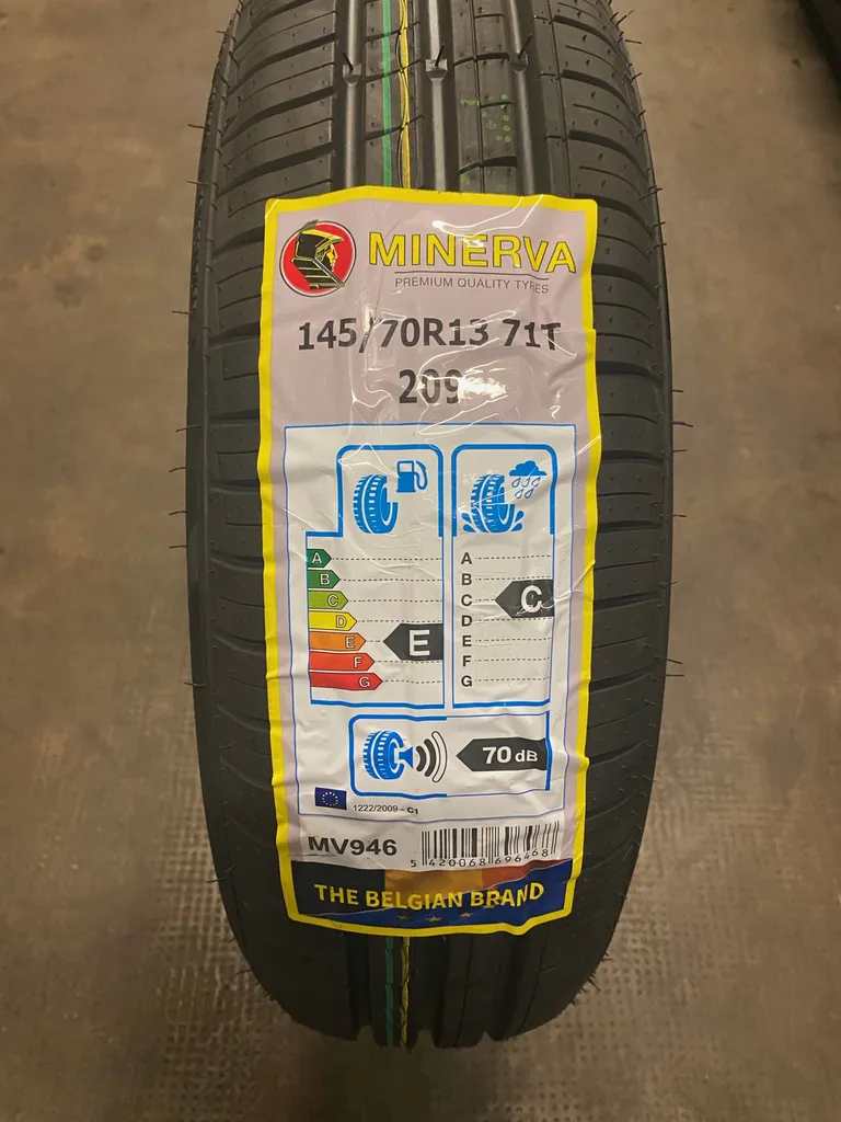 Norme d'étiquetage pour les pneus neufs