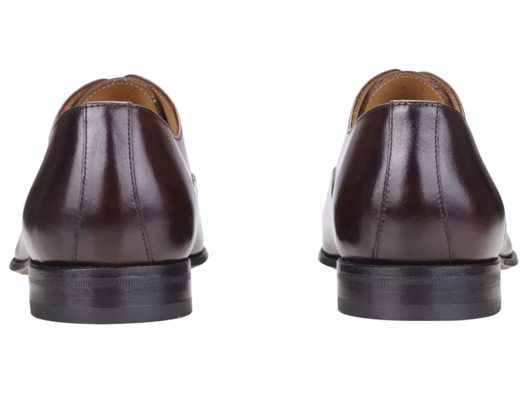 chaussure de ville homme marron talon