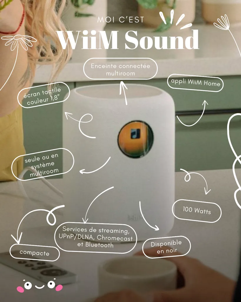 Enceinte connectée WiiM Sound