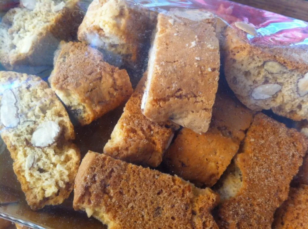 Biscuits et gateaux Toscans, délicieux ert tendres
