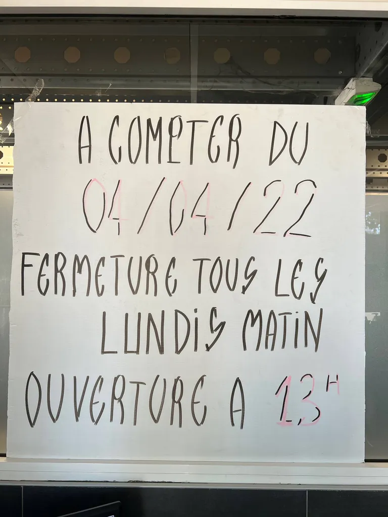 Quelles sont nos horaires?