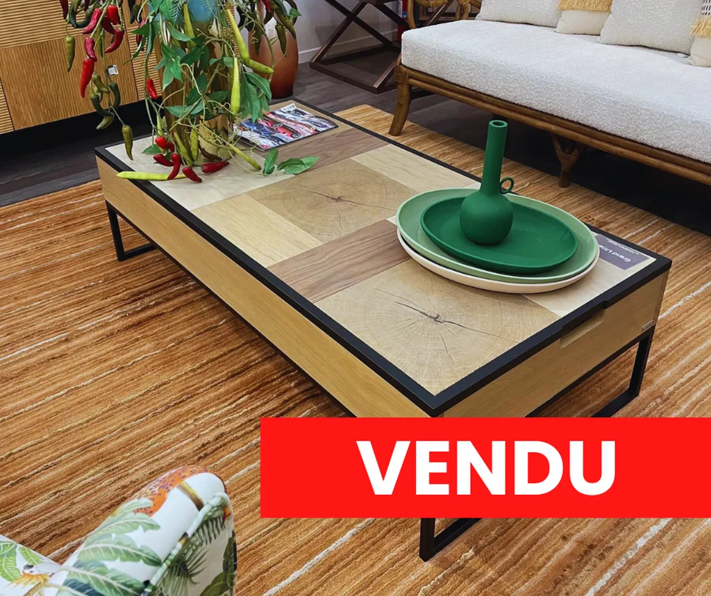 Table basse dinette en bois