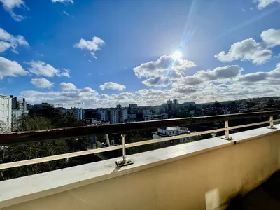 Vue balcon duplex exceptionnel en vente chez HELIX IMMOBILIER LE VESINET