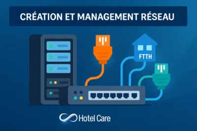 Conception, cablage, configuration,management, supervision, maintenance de nouveaux ou réseaux IP existant.