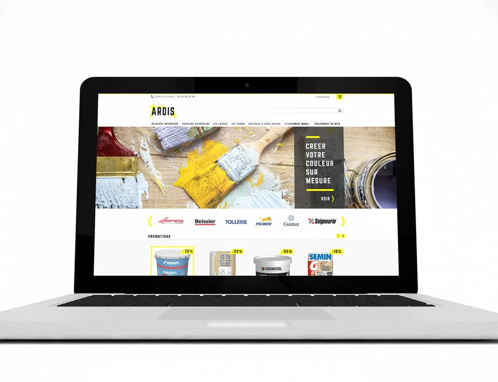 site internet ardis vente de produit du batiment à Marseille