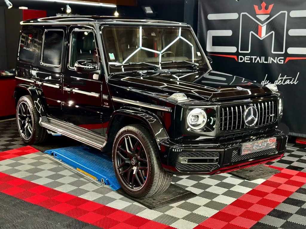 Protection carosserie traitement céramique lyon Mercedes G63 AMG