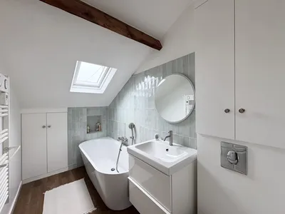 magnifique salle de bains contemporaine 