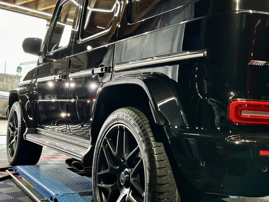 Protection carosserie traitement céramique lyon Mercedes G63 AMG