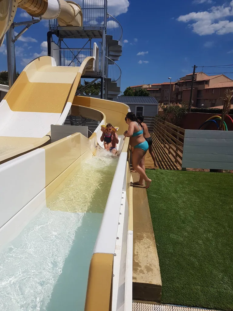 toboggan camping  proche île des loisirs