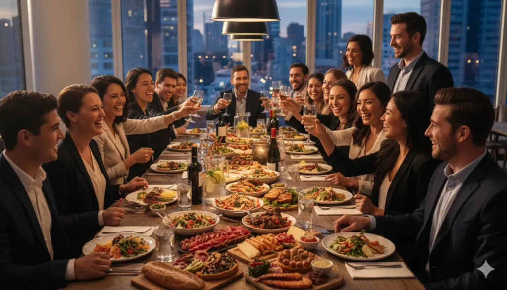 Cocktail d’entreprise : les nouvelles tendances gourmandes pour vos événements professionnels