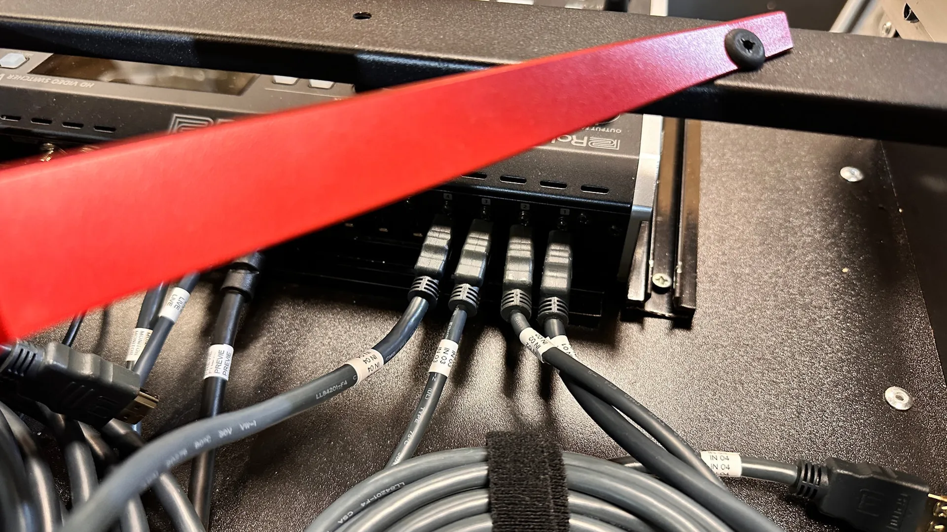 RACK REGIE VIDEO NUMERIQUE PRO 2