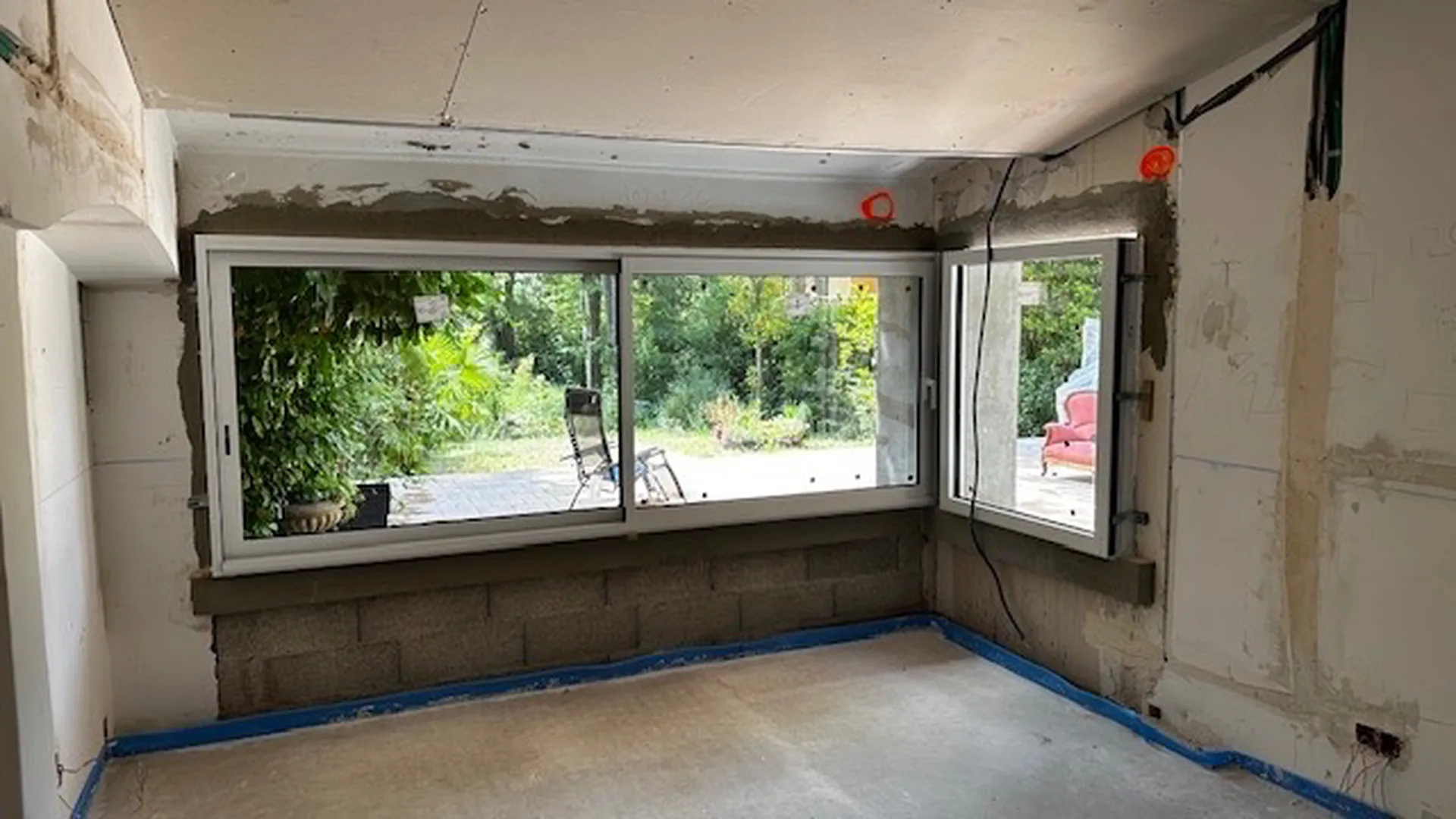 Rénovation de menuiseries en aluminium sur une ancienne maison à Aix-en-Provence