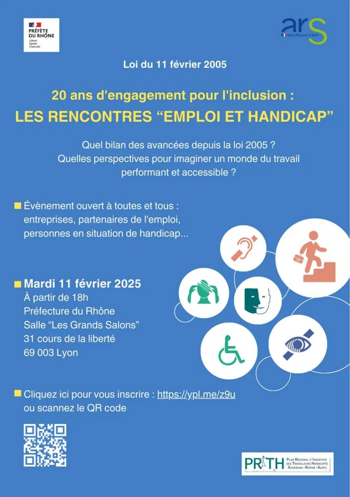 LES RENCONTRES EMPLOI ET HANDICAP le 11 février 2025