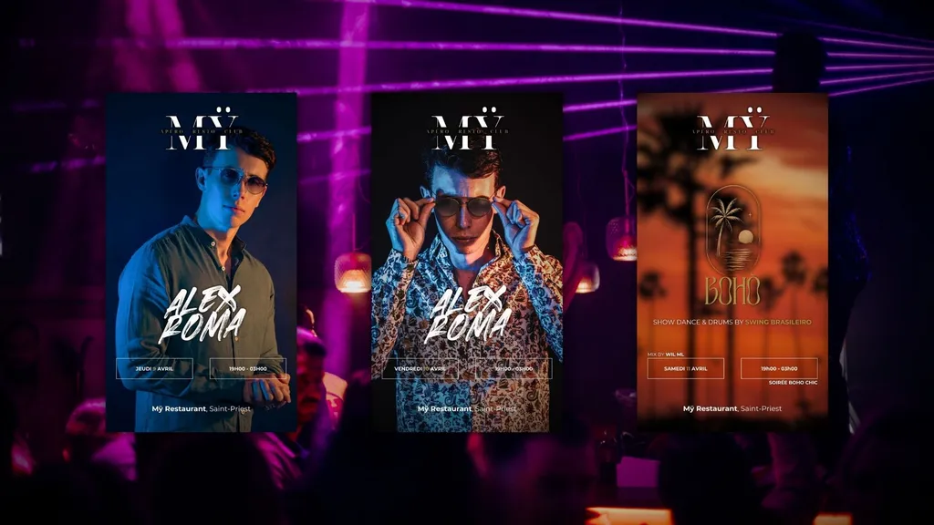 LINE UP DU 09 AU 11 AVRIL