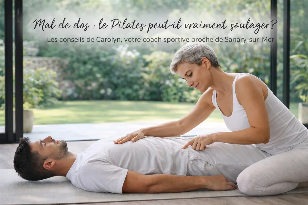 Mal de dos : le Pilates peut-il vraiment soulager ?
Les conseils de Carolyn, votre coach sportive proche de Sanary-sur-Mer