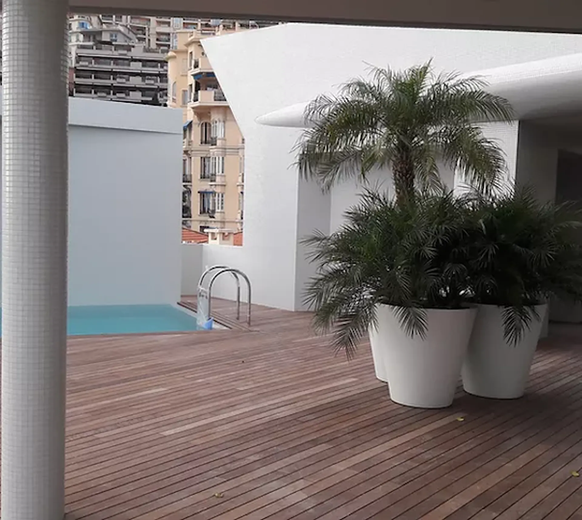 aménagement sur toit à Monaco