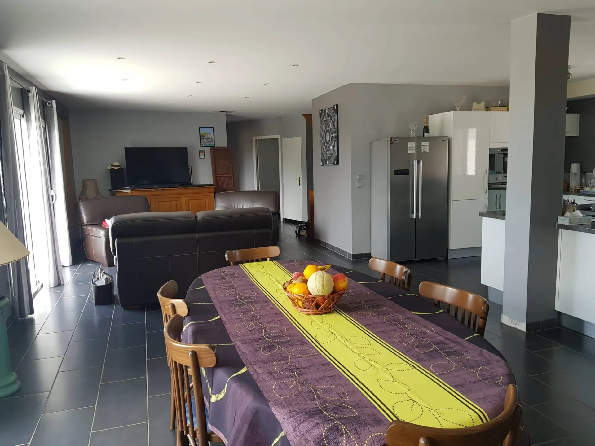 VENDU Maison contemporaine + 2 gîtes et chambre d'hôtes, piscine couverte, Le Tréport, bord de mer en Normandie