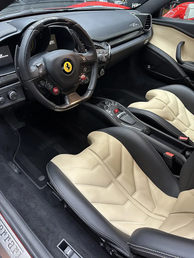 Intérieur Ferrari 458 Italia