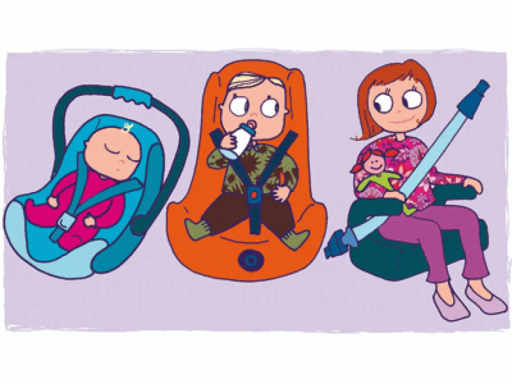 SIEGE AUTO dans voiture sans permis