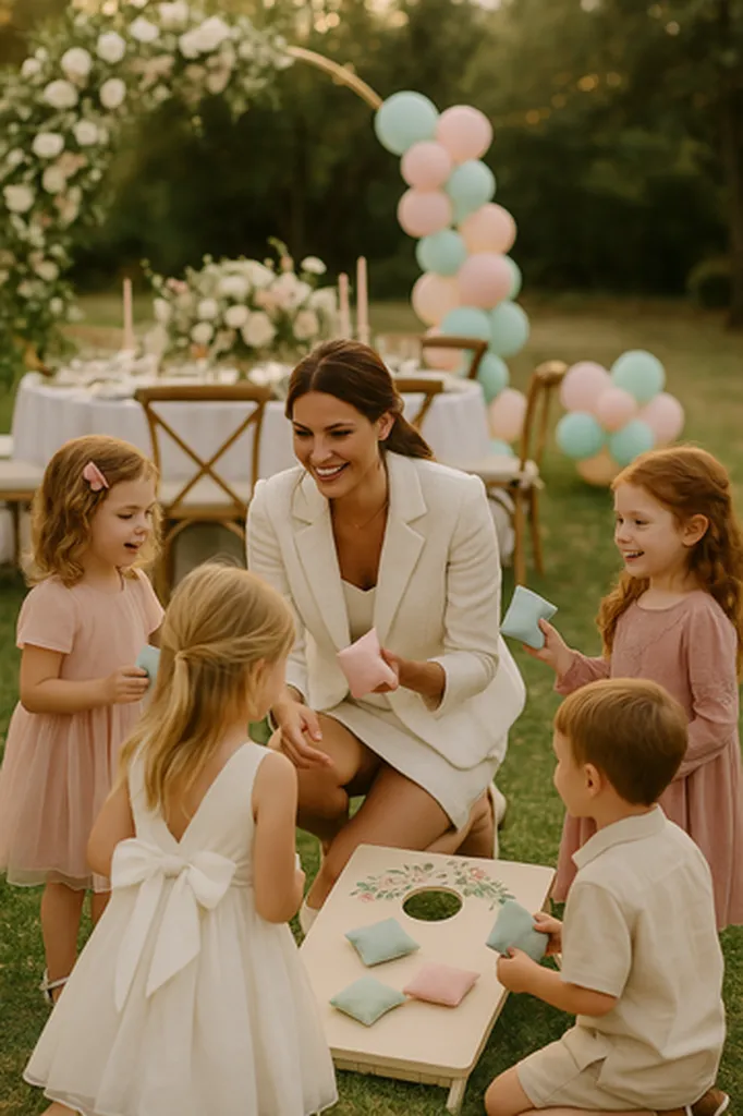 Animation et garde d’enfants pour mariage