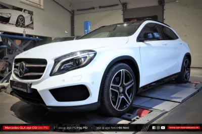 Reprogrammation moteur Salon de Provence - Mercedes GLA 250 CGI 211cv - ADP Performance