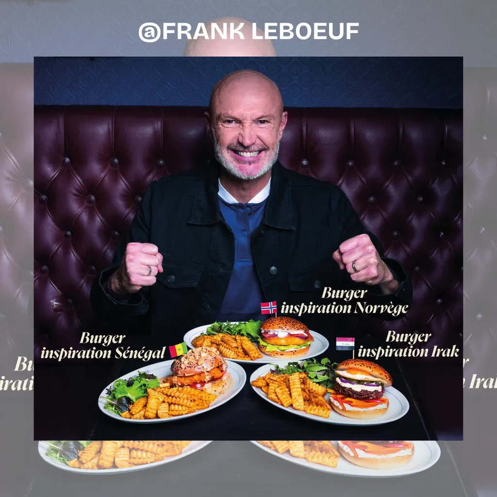 Coupe du Monde : découvrez nos 3 burgers inspirés de la Norvège, de l'Irak et du Sénégal avec Franck Lebœuf jusqu'au 27 juin 2026