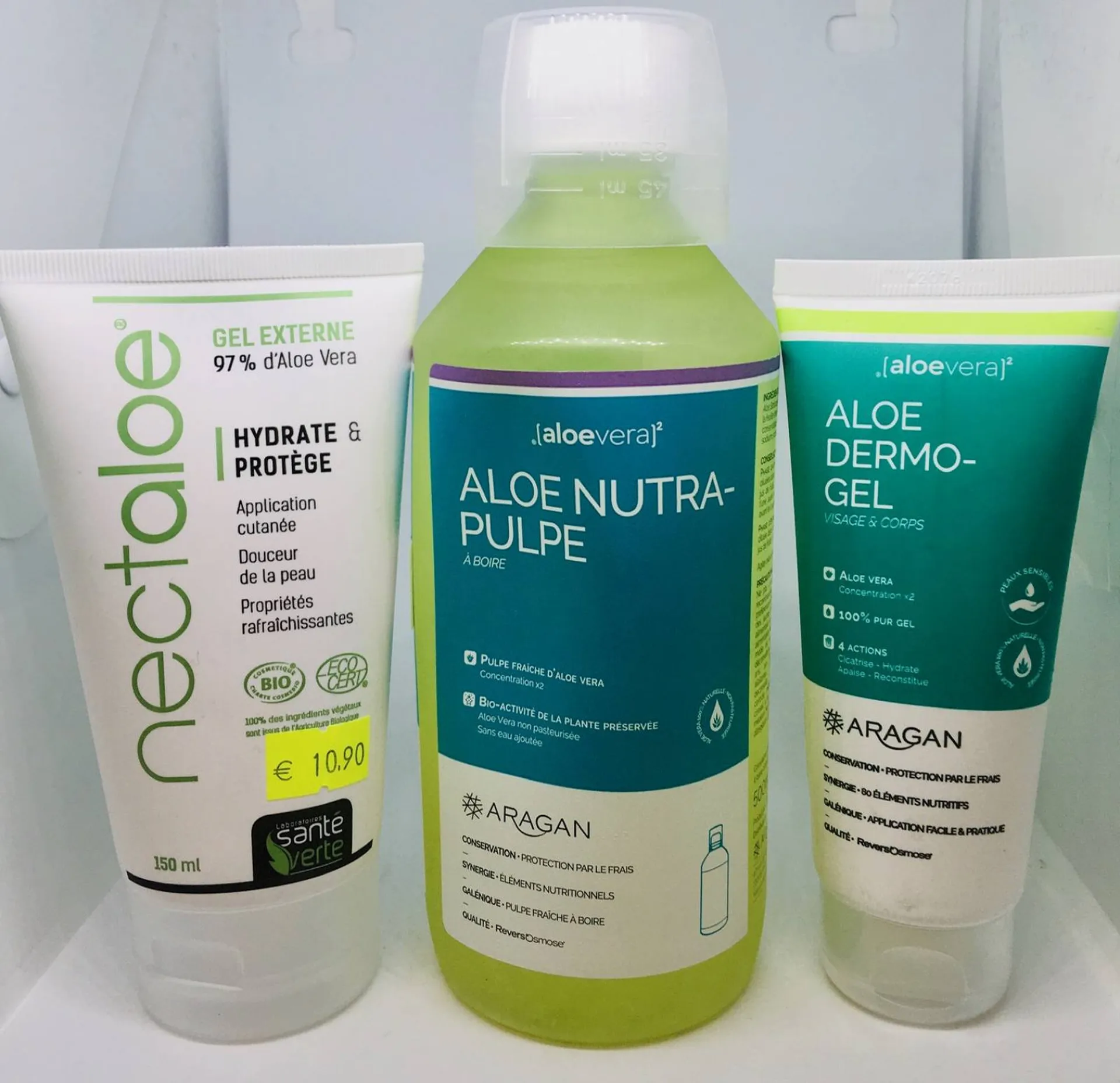 ALOE vera en tube et à boire à marseille