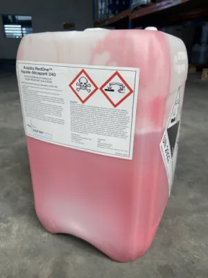 Produit gel décapant pour le traitement de l'inox par pulvérisation - AVESTA 240 - Angers (49) Produit gel décapant pour le traitement de l'inox par pulvérisation - AVESTA 240 - Angers (49)