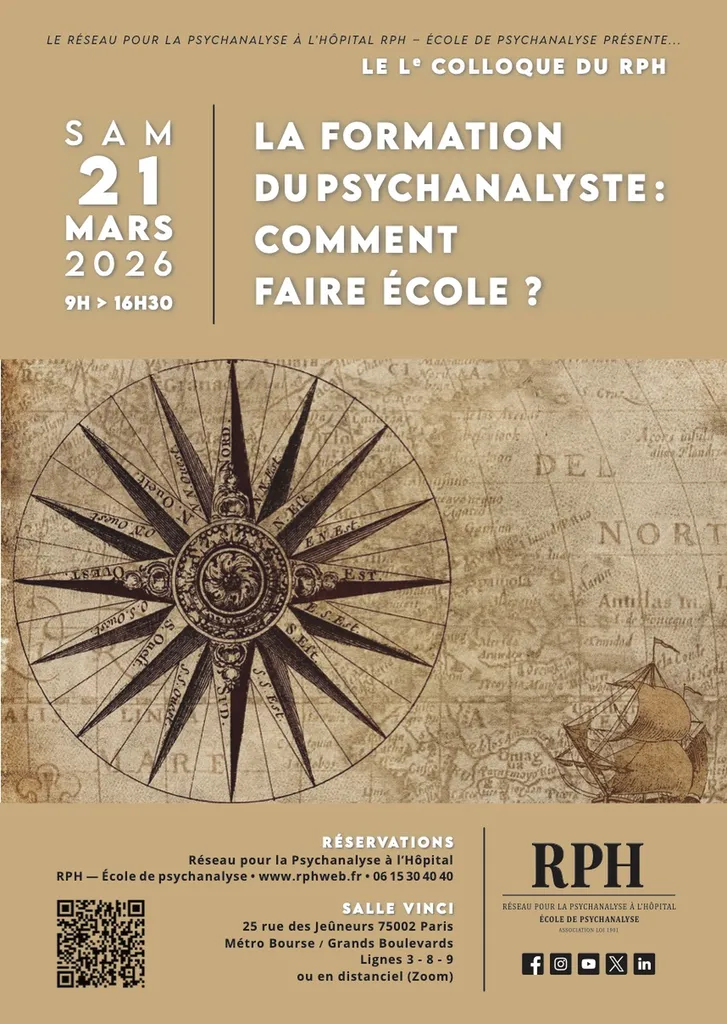 COLLOQUE DE PSYCHANALYSE à PARIS 2026