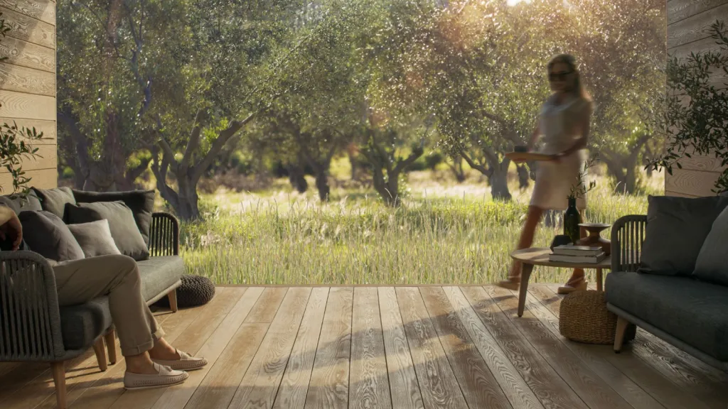 Bois d'extérieur Milleboard La Parqueterie Aixoise