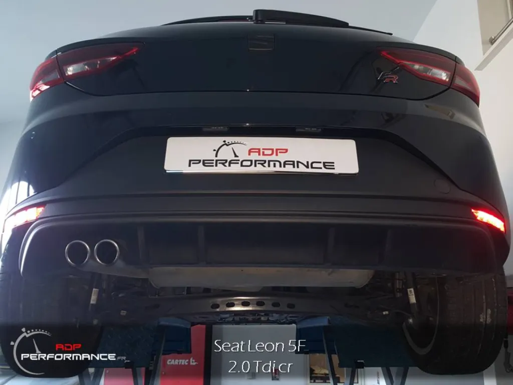 Echappement d'origine Seat Leon FR