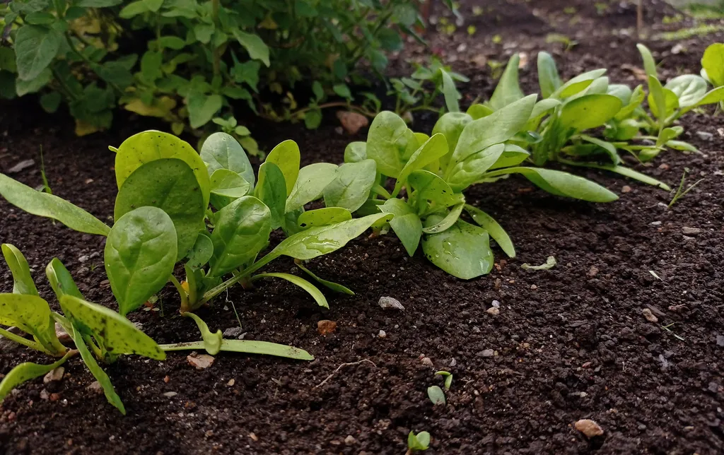  jeunes pousse épinard