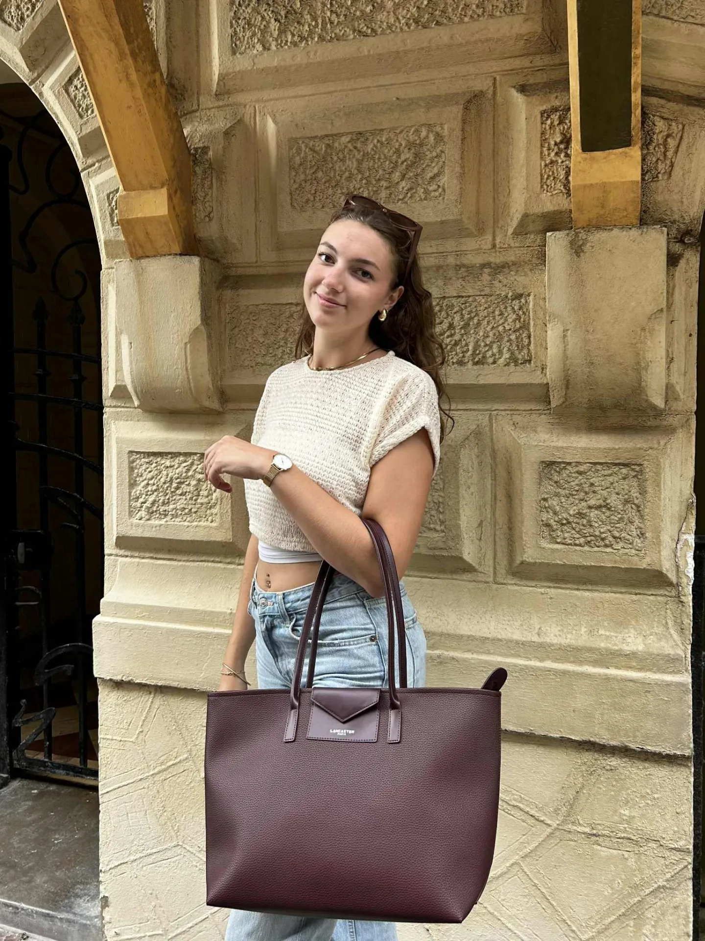 Sac cabas Lancaster pour la rentrée disponible chez Evasion Eu