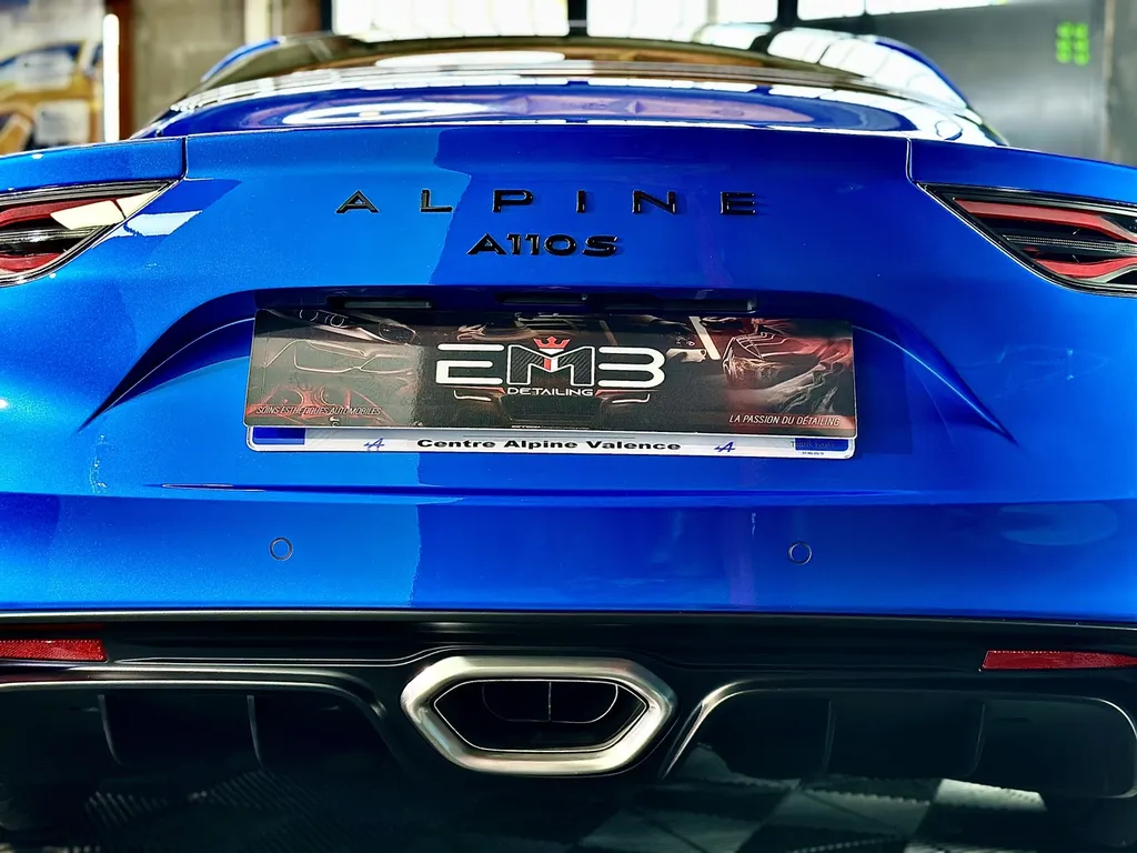 DETAILING PPF voiture protection traitement céramique Alpine A110 S