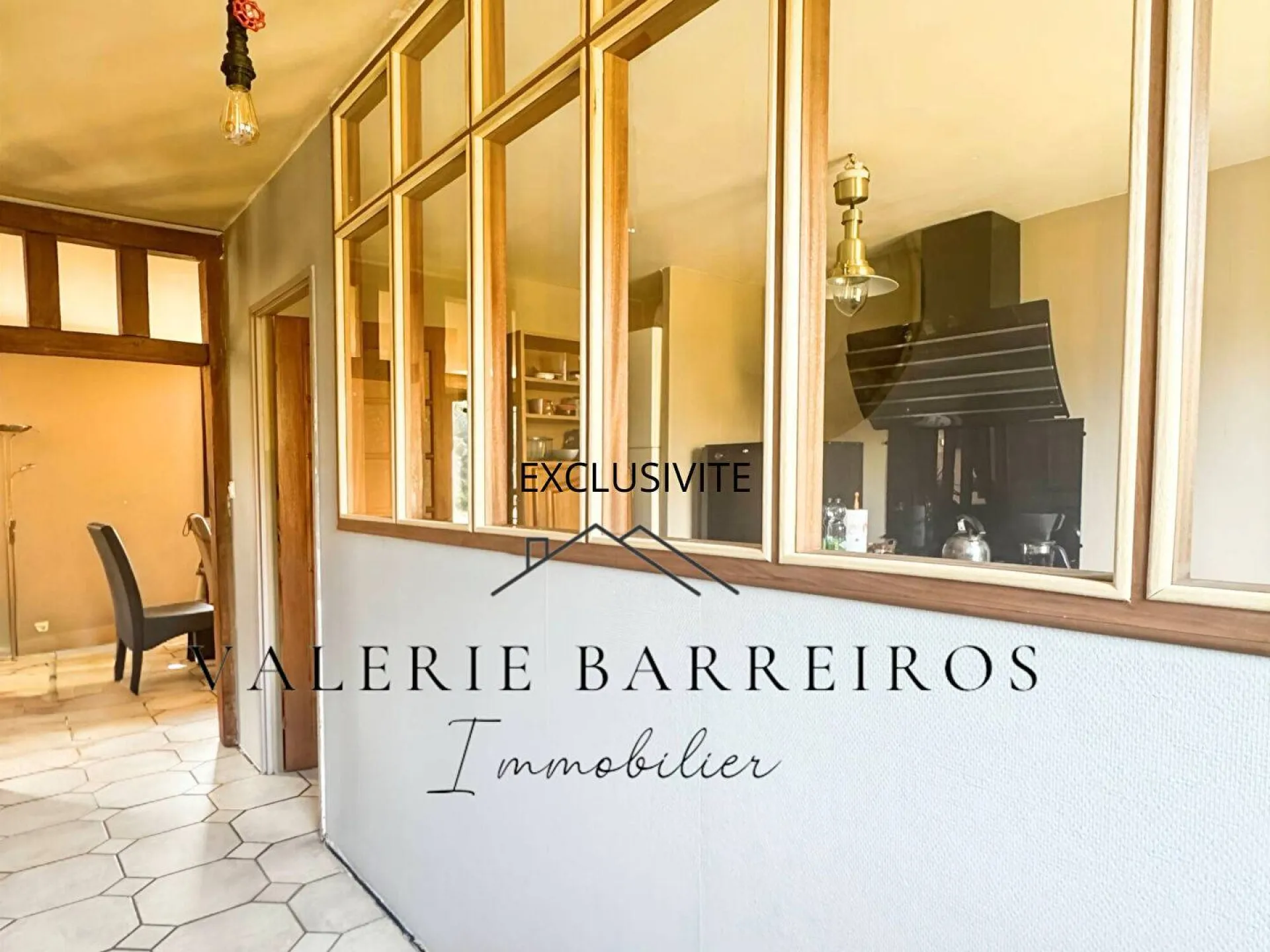 A acheter charmante maison de 90 m² édifiée sur un terrain de 1333 m² sur la commune de SOTTEVILLE SOUS LE VAL