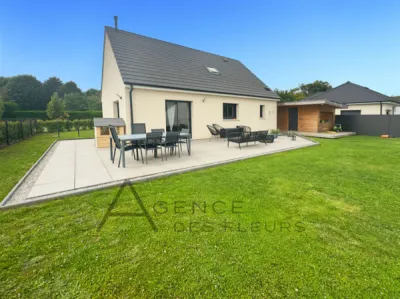 A saisir sur la commune du THUIT DE L'OISON 27370 maison de 107 m² édifiée sur 650 m² de terrain.