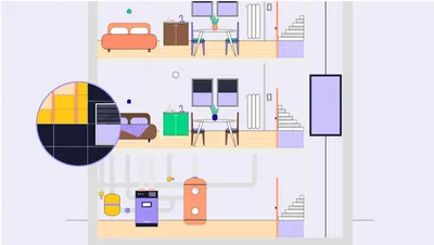 Isolation par l'extérieur des murs copropriéte EM Batiment