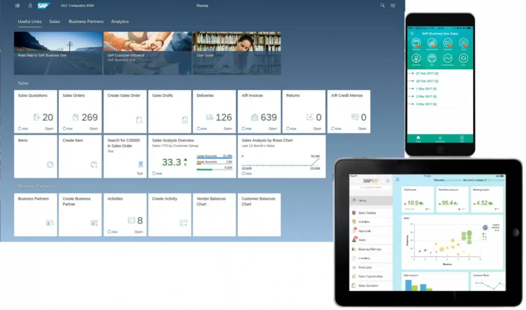 SAP Business One Multi-plateformes