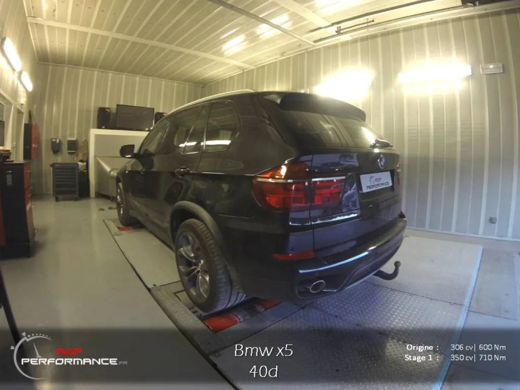 Reprogrammation moteur Bmw x5 40d