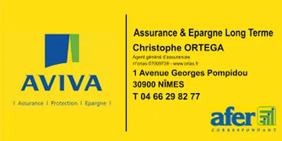 ASSURANCES NIMES DANS LE GARD AVIVA / M ORTEGA