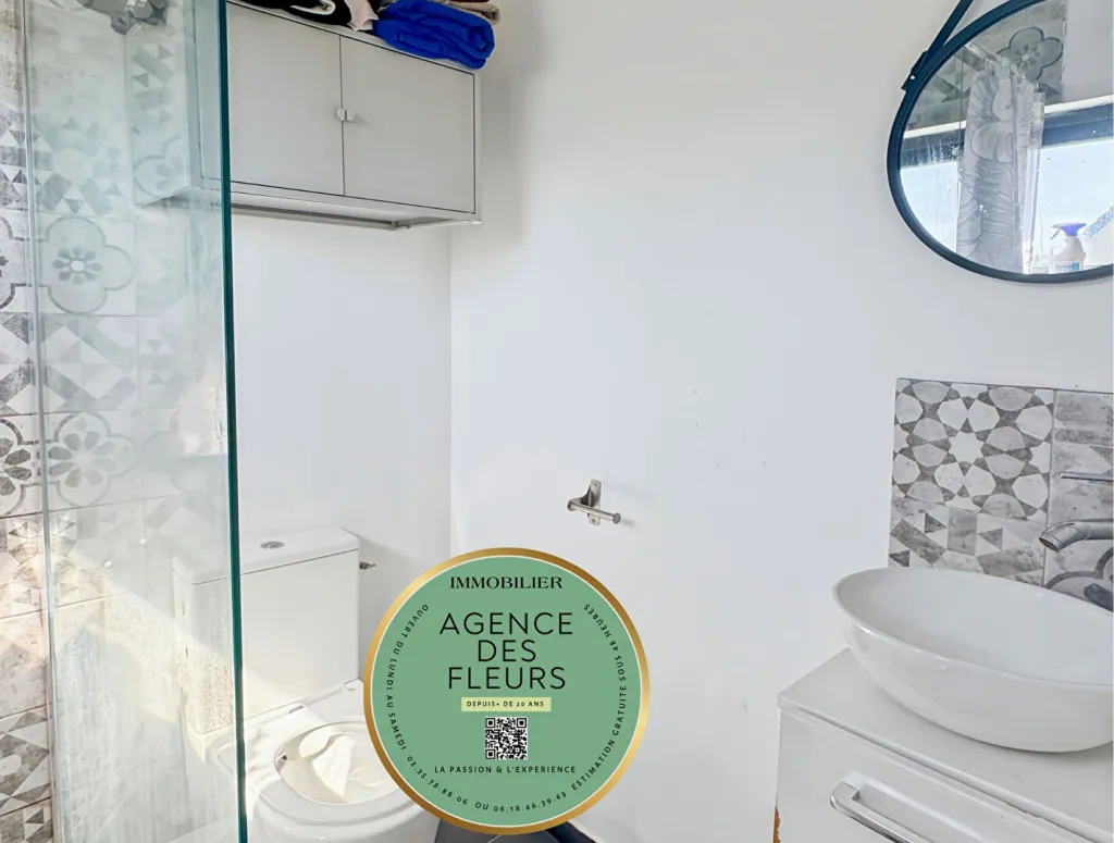 A vendre maison de 130 m² édifiée sur un terrain de 430 m² sur la commune de SAINT OUEN DU TILLEUL 27670
