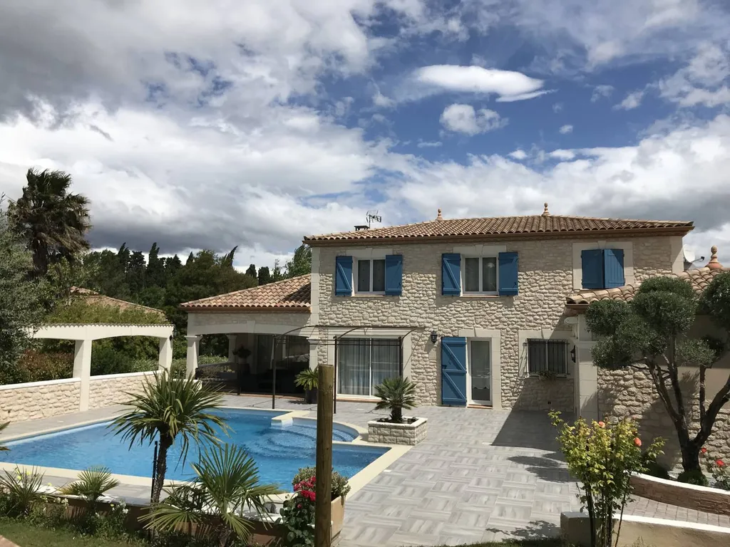 Rénovation d'une bastide en pierre taillée dans un quartier privilégié sur Béziers