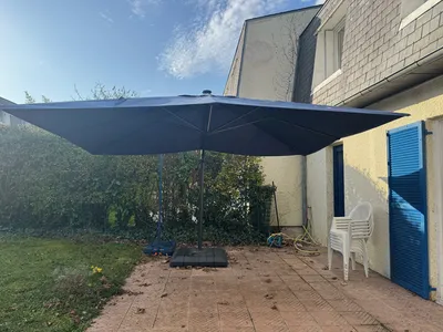 Terrasse d'une jolie maison à Chambourcy