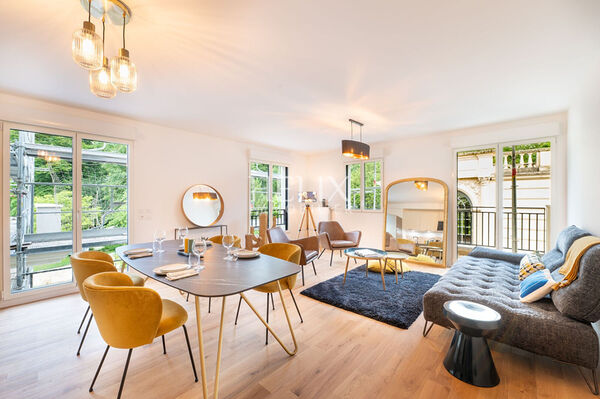 Vivre dans un appartement neuf avec un beau jardin dans un cadre paisible.